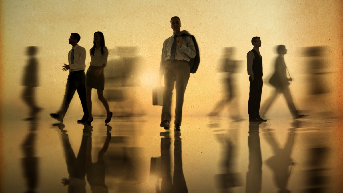 Employee embarking on his employment journey