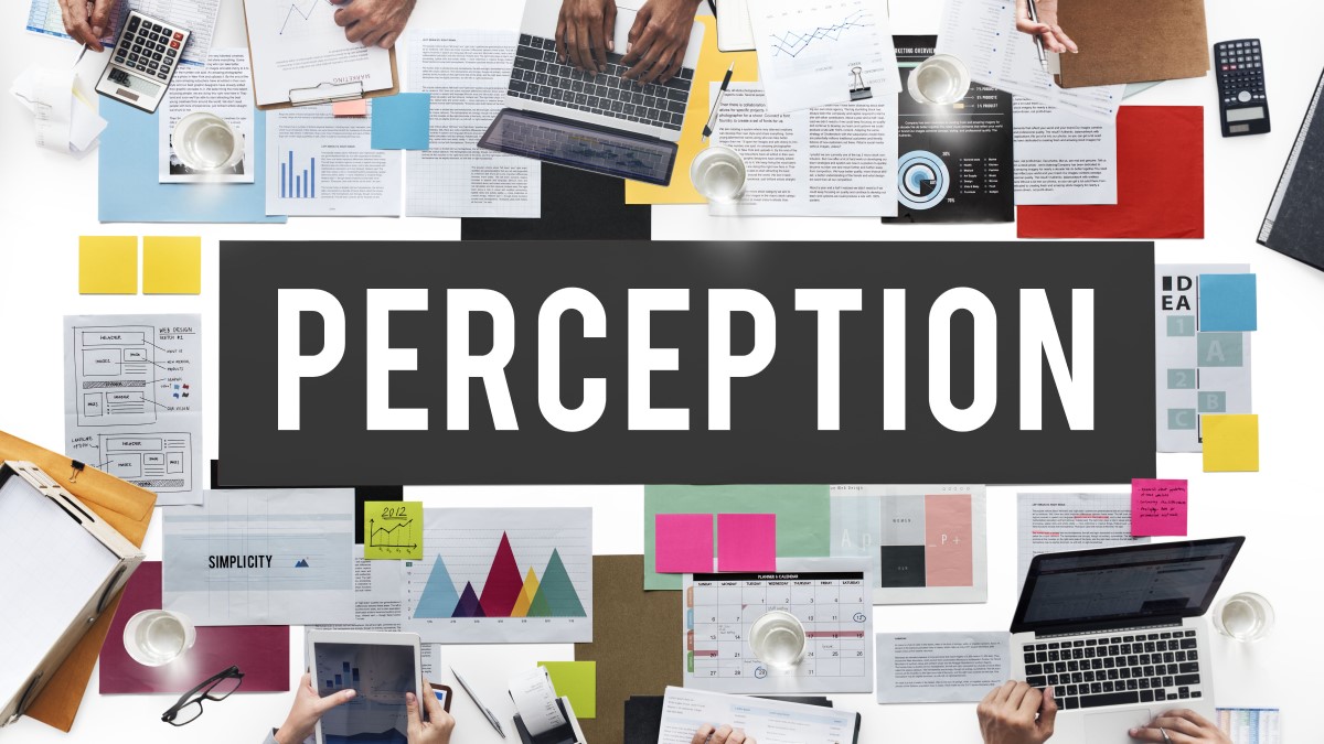 Picture depicting a workforce each with their own perceptions about their employer