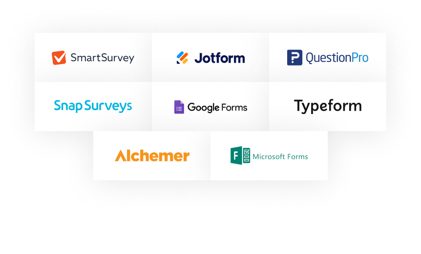 Qualtrics alternative logos.