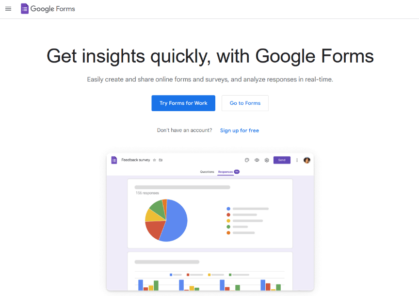 Google Forms survey tool screenshot 28/10/2024